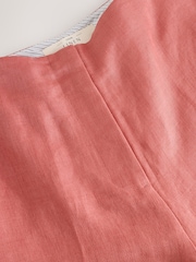 Pink N Premium 100% Linen Wide Leg Trousers - Image 8 of 9