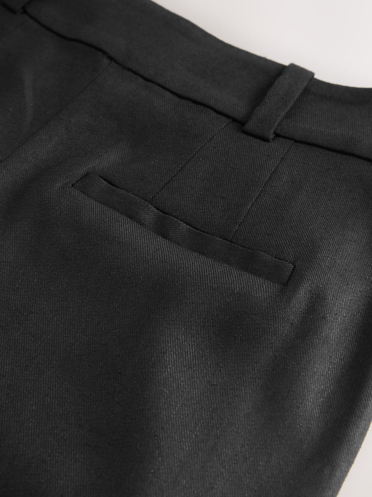 Schwarz - Jort – Tailored-Fit-Shorts mit hohem Leinenanteil - Image 7 of 7