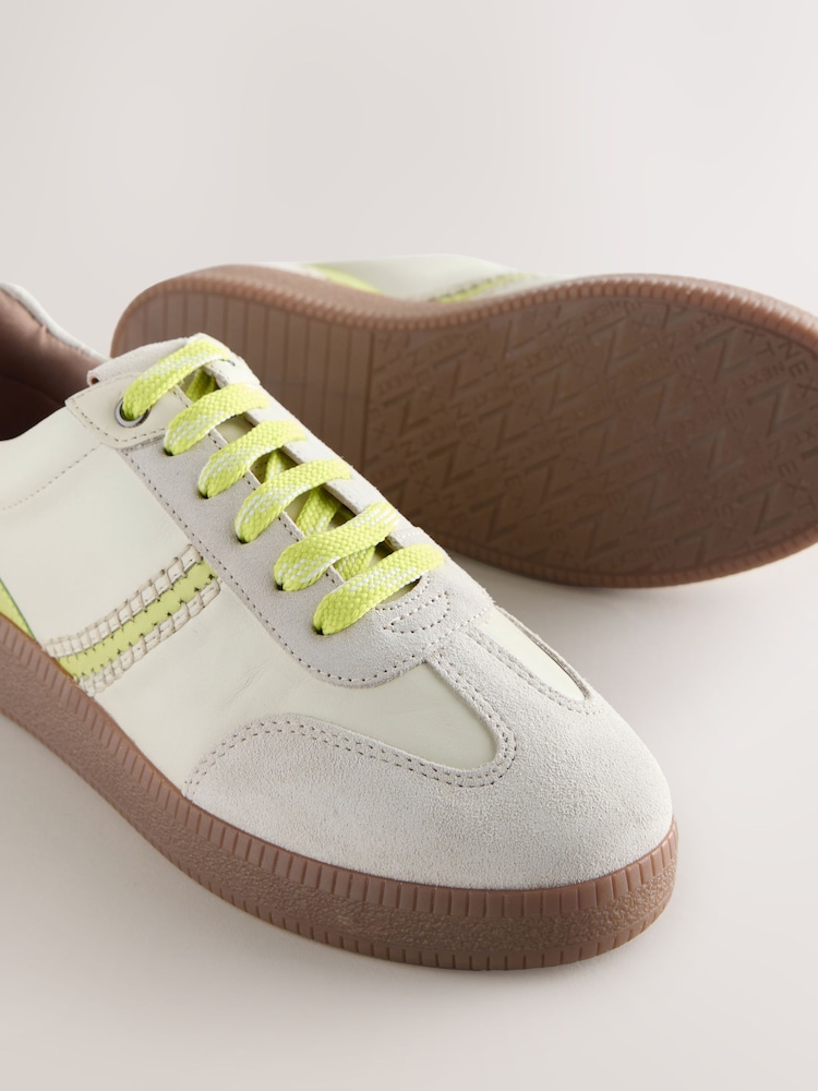 Neutro - Forever Comfort® Leather Chunky Sole Lace-Up Trainers - Imagen 10 de 10 Neutro - Forever Comfort® Leather Chunky Sole Lace-Up Trainers - Imagen 10 de 10