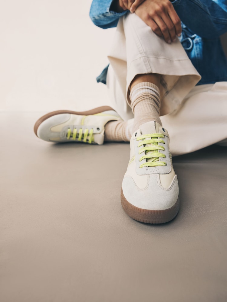 Neutro - Forever Comfort® Leather Chunky Sole Lace-Up Trainers - Imagen 2 de 10 Neutro - Forever Comfort® Leather Chunky Sole Lace-Up Trainers - Imagen 2 de 10