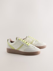 Neutral Forever Comfort® Leather Chunky Sole Lace-Up Trainers - Image 7 of 10