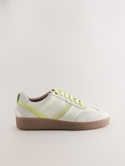 Neutral Forever Comfort® Leather Chunky Sole Lace-Up Trainers - Image 8 of 10