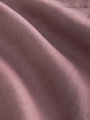 Mauve Lilla - Signature 100{Lin Langermet Skjorter - Bilde 7 av 8