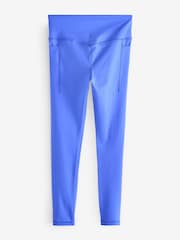 Gap Blue Full Length High Waisted Power Stretch Leggings - Image 6 of 8