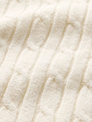 Gap Cream CashSoft Cable-Knit Jumper - Image 5 of 5