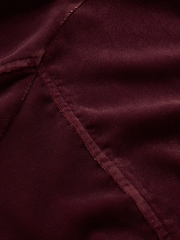 Gap Red Velvet Midi Slip Dress - Image 5 of 5