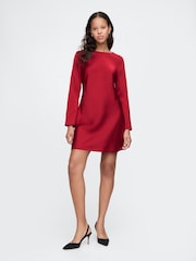Gap Red Satin Mini Dress - Image 1 of 5