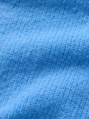 Gap Blue CashSoft Oversized V-Neck Jumper - Image 2 of 6