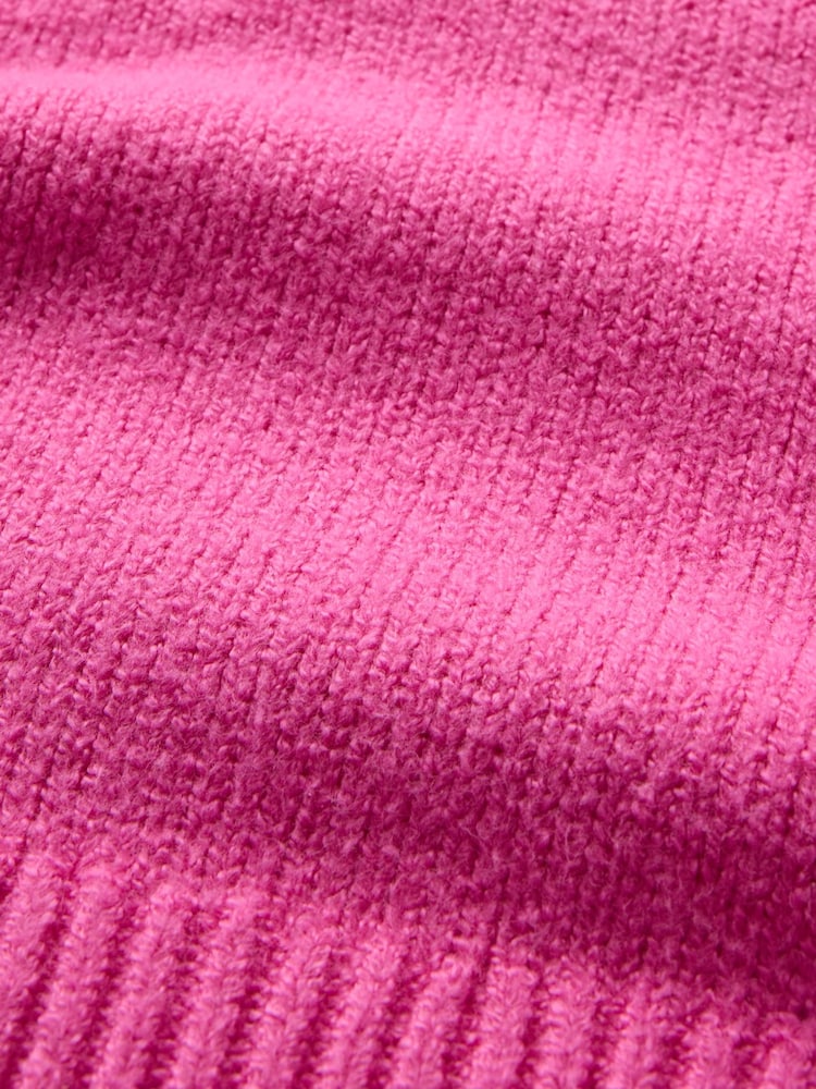 Rosa - Suéter oversize con cuello en pico de CashSoft de Gap - Imagen 2 de 5