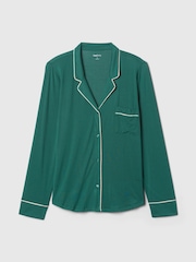 Gap Green Modal Long Sleeve Pyjama Shirt - Image 4 of 4