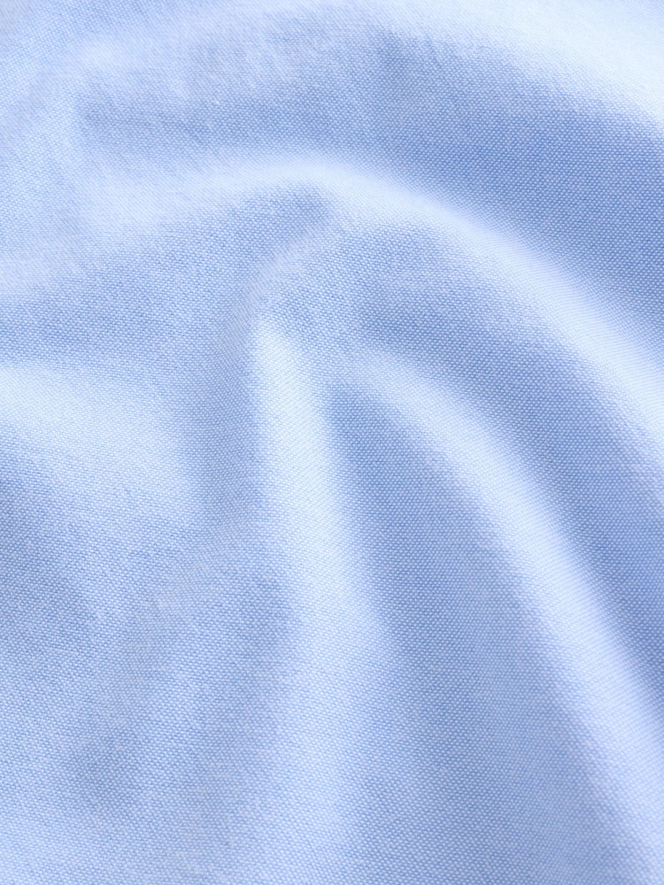 Gap Blue Poplin Cropped Oversized Shirt - Image 4 of 4 Gap Blue Poplin Cropped Oversized Shirt - Image 4 of 4