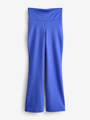 Gap Blue Flare High Waisted Power Stretch Leggings - Image 1 of 4