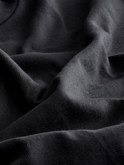 Gap Black Long Sleeve Heavyweight Jersey Turtleneck Top - Image 4 of 4
