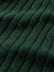 Gap Green CashSoft Cable-Knit Jumper - Image 5 of 5