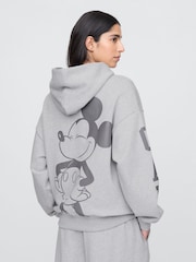 Серый - Худи свободного кроя с логотипом Gap Disney - Image 2 of 6