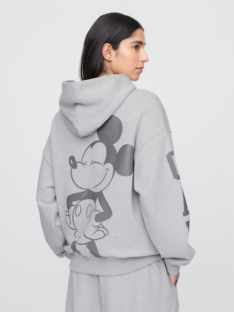 Серый - Худи свободного кроя с логотипом Gap Disney - Image 2 of 6