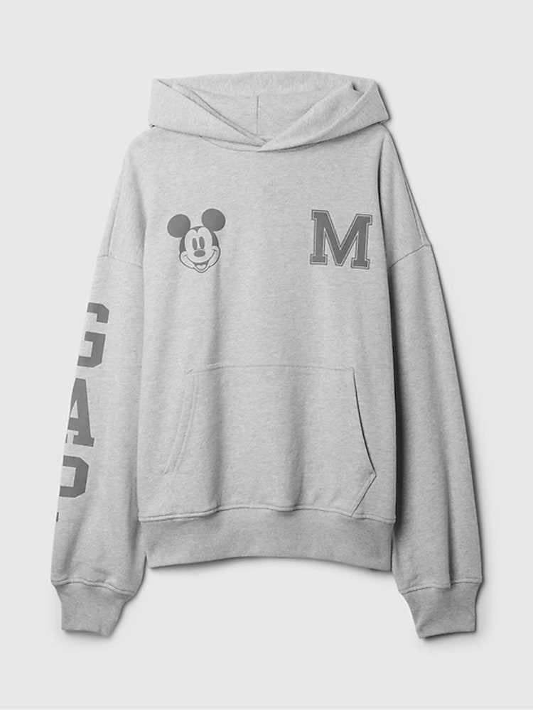 Серый - Худи свободного кроя с логотипом Gap Disney - Image 6 of 6