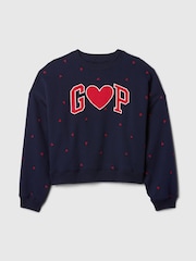 Gap Oversize-Sweatshirt mit Herz-Logo - Bild 5 von 5
