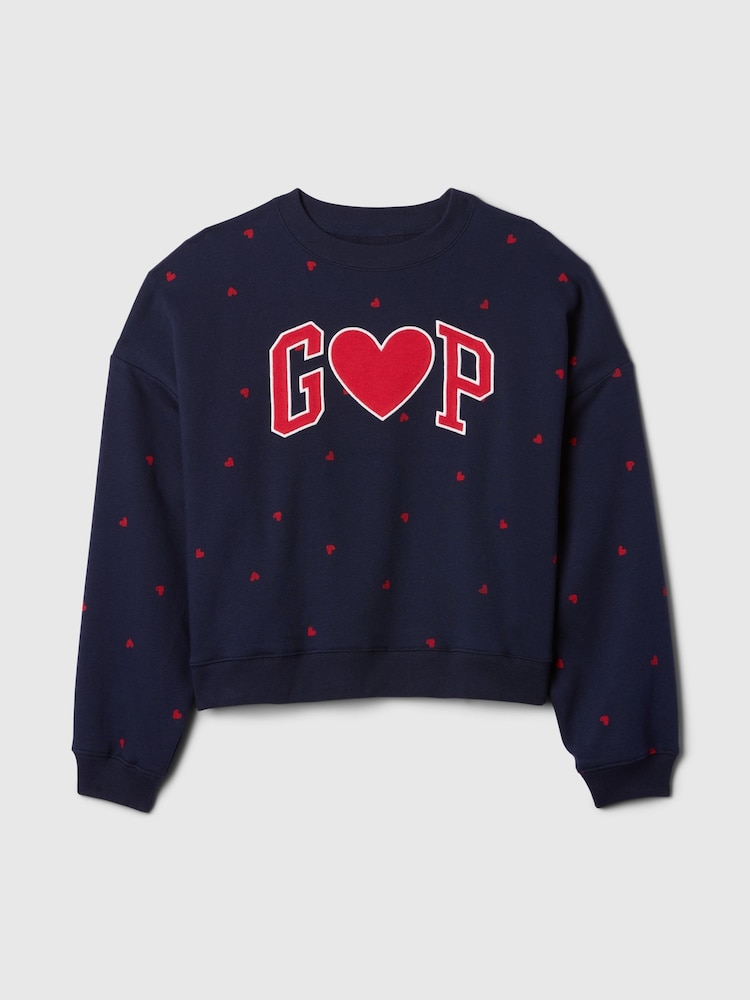 Gap Oversize-Sweatshirt mit Herz-Logo - Bild 5 von 5