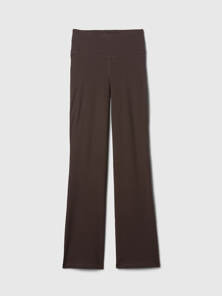 Gap Brown High Waisted Power Stretch Yoga Leggings - Image 4 of 4