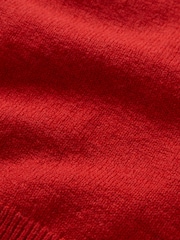 Gap Red CashSoft Leopard Print Cropped Tank Top - Image 5 of 5