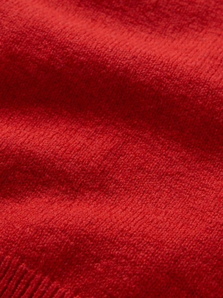 Gap Red CashSoft Leopard Print Cropped Tank Top - Image 5 of 5