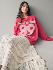 Washed Red Sweatshirt - Image 4 of 5