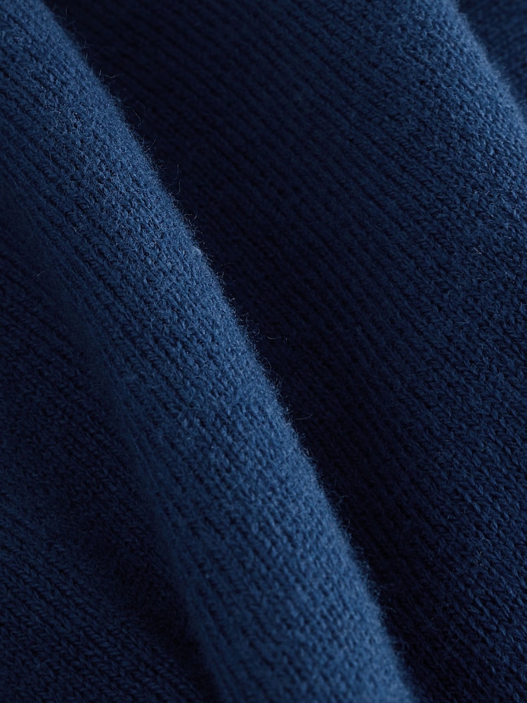 Clarks Blue Girls Bow Knitted School Cardigans 2 Pack - Image 8 of 8
