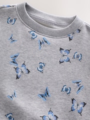 Gap Grey Vintage Dolman Sweatshirt (4-13yrs) - Image 4 of 6
