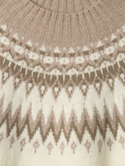 Gap Cream Fair Isle Jumper (4-13yrs) - Image 5 of 5