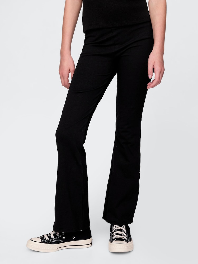 Gap Black Flare Leggings (4-13yrs) - Image 1 of 3