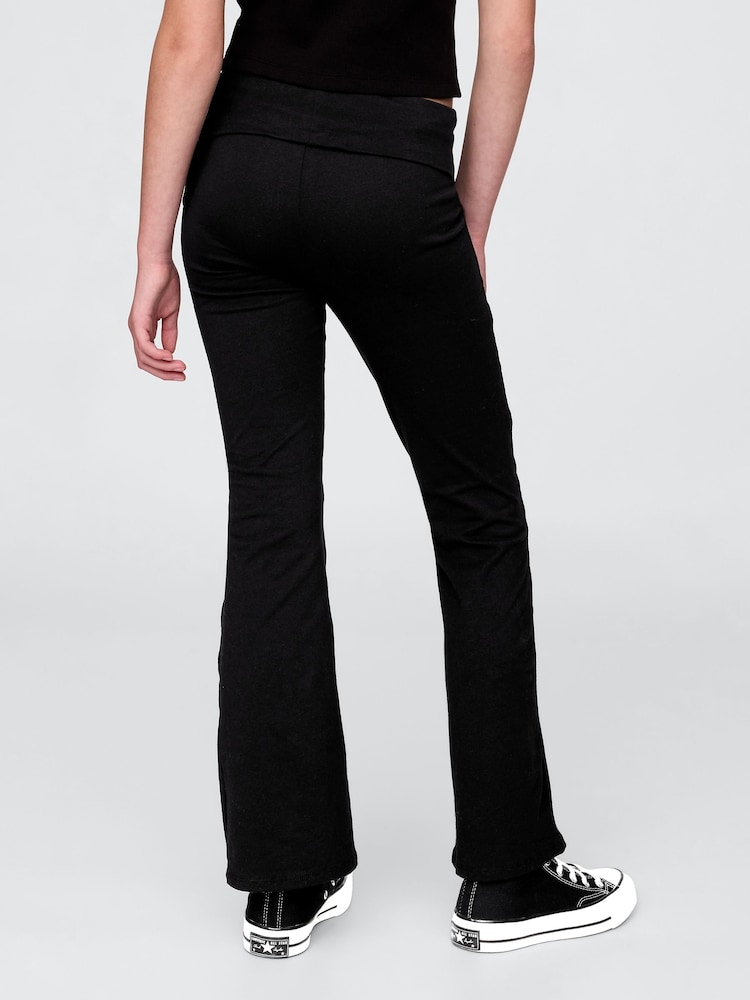 Gap Black Flare Leggings (4-13yrs) - Image 2 of 3