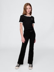 Gap Black Flare Leggings (4-13yrs) - Image 3 of 3