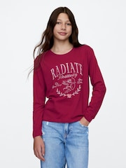Gap Red Graphic T-Shirt (4-13yrs) - Image 1 of 4