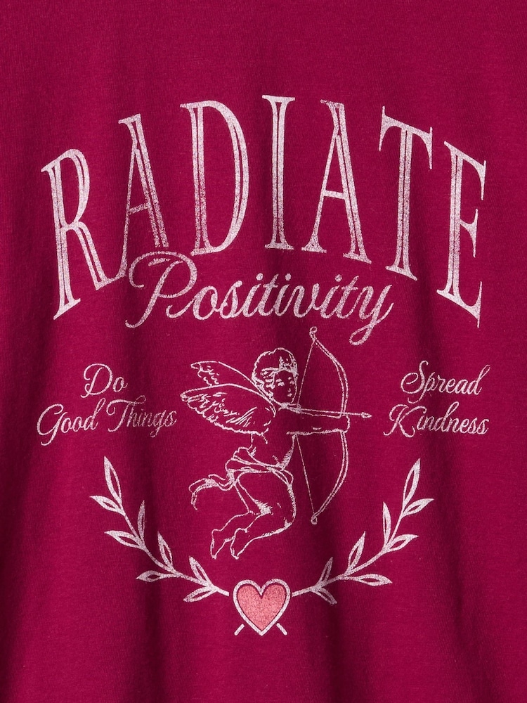 Gap Red Graphic T-Shirt (4-13yrs) - Image 4 of 4