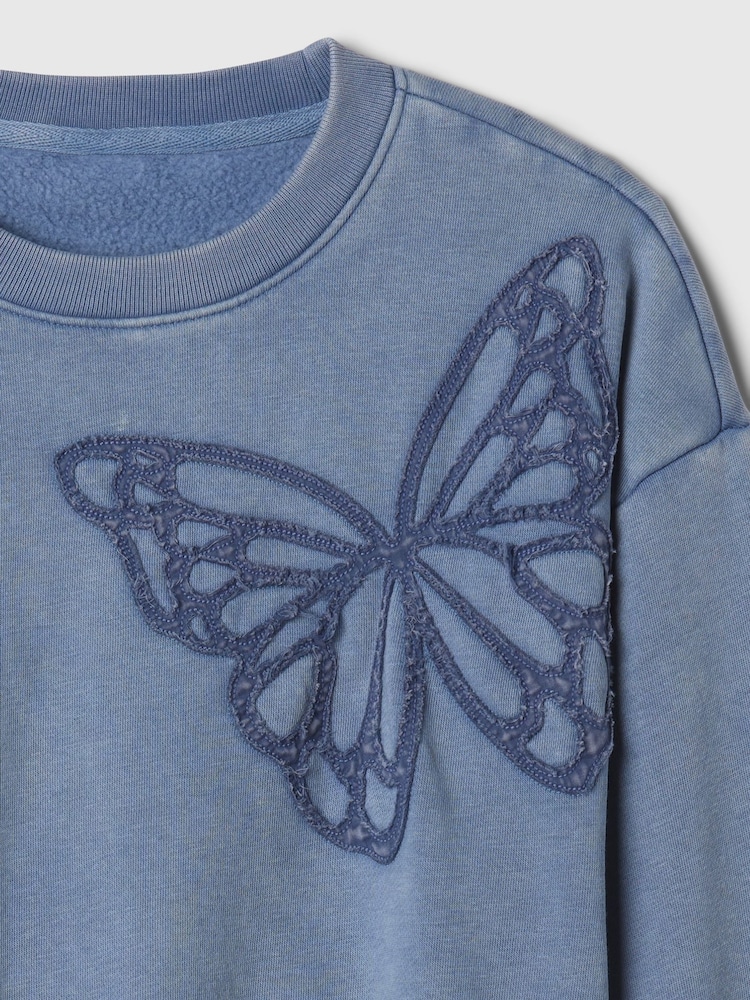 Sudadera vintage suave con mangas dolman de Gap (4-13 años) - Imagen 5 de 5