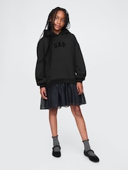 Gap Black Wicked Vintage Soft Jumper Dress (4-13yrs) - Image 1 of 5