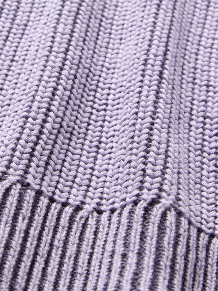 Gap Purple Boxy Crew Neck Jumper (4-13yrs) - Image 5 of 5