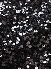 Gap Black Sequin Velvet Mini Skirt (5-13yrs) - Image 4 of 4