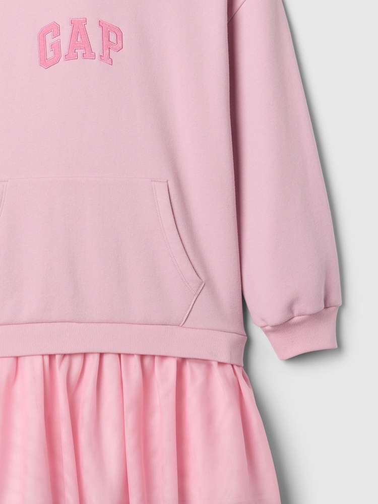 Gap Pink Wicked Vintage Soft Jumper Dress (4-13yrs) - Image 5 of 5