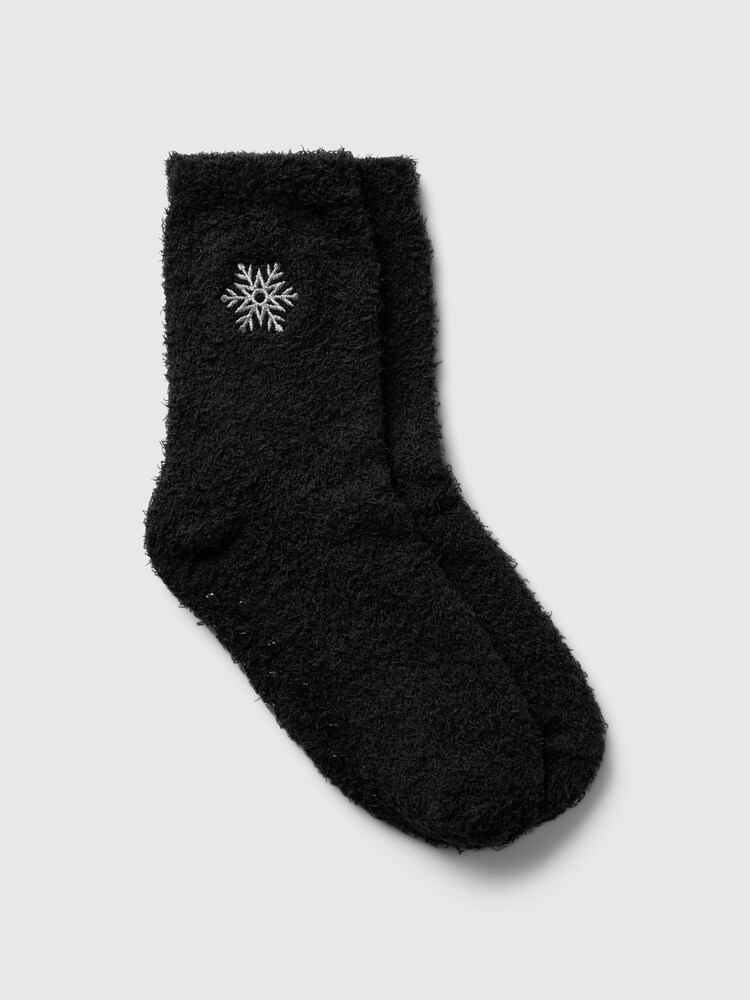 Gap Black Snowflake Cosy Socks - Image 1 of 2