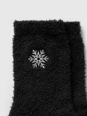 Gap Black Snowflake Cosy Socks - Image 2 of 2