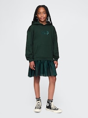 Gap Green Wicked Vintage Soft Jumper Dress (4-13yrs) - Image 1 of 5