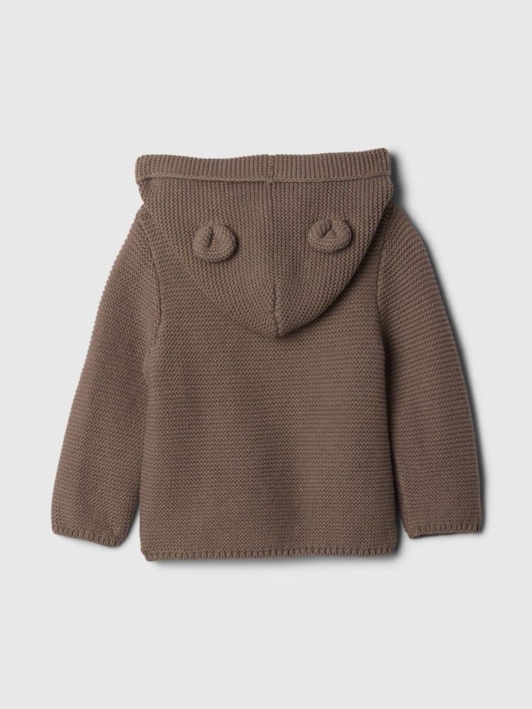 Gap Brown Knitted Brannan Bear Cardigan (Newborn-24mths) - Image 2 of 3