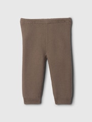 Gap Brown Pull On Knit Trousers (Newborn-24mths) - Image 1 of 3