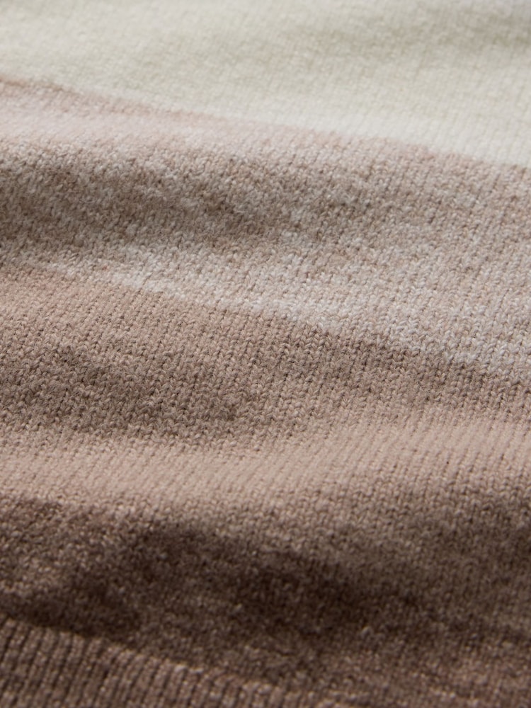 Gap Brown CashSoft Striped Jumper and Joggers Set (Newborn-24mths) - Image 3 of 3