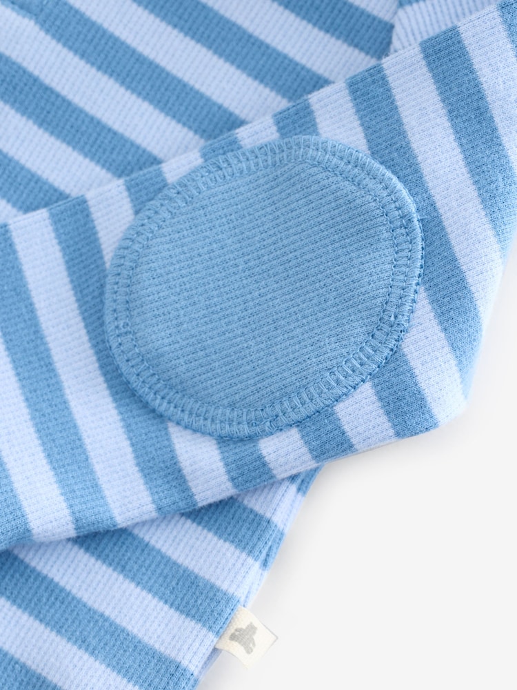 Gap Blue Knit Hoodie  Bottoms Set (Newborn-24mths) - Image 4 of 6