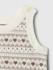 Mono con estampado de grecas alpinas en CashSoft de Gap (recién nacido - 24 meses) - Imagen 3 de 3