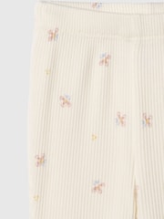 Gap Blue Long Sleeve Ruffle Top and Leggings Set (Newborn-24mths) - Image 3 of 3