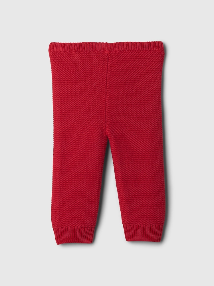 Gap Red Pull On Knit Trousers (Newborn-24mths) - Image 2 of 3 Gap Red Pull On Knit Trousers (Newborn-24mths) - Image 2 of 3